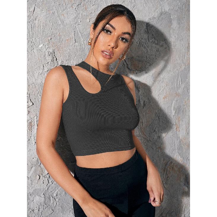 New Summer Casual Temperament Slim Fit Sexy Vest T-Shirt Sleeveless Suspender Versatile Top Strapless Women