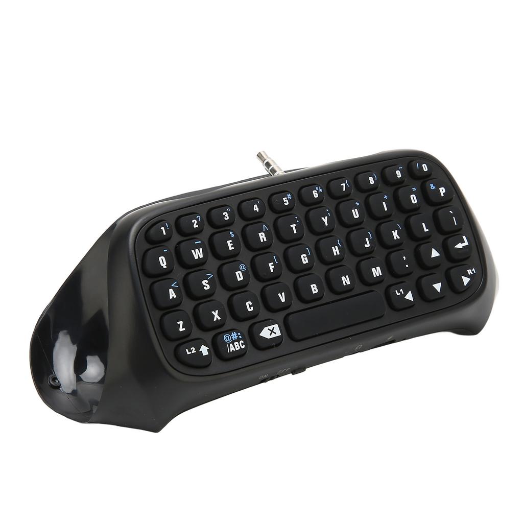 Wireless Mini Bluetooth Keyboard DC 5V Stable Portable Gamepad Message Keyboard for PS4 Controller