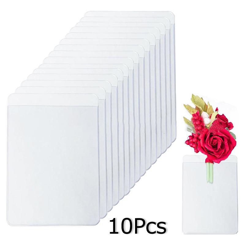 

10 шт. карманных держателей для корсажа, формальные мероприятия, кнопки для жениха, подарок для жениха, прозрачные выпускные костюмы 12,4x8,4 см