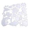 Ocean Animals Cutting Dies Stencil Template Mold Stamp Embossing Art Craft Decor