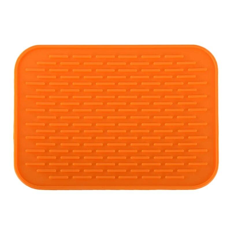 

Силиконовые изолированные подставки под столовые приборы Кухонные принадлежности Кухонные принадлежности Коврики под стол Нескользящие накладки Нескользящие коврики Противоскользящие накладки 16X22cm