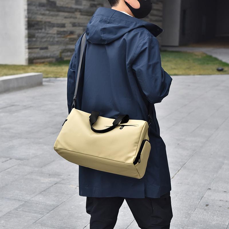 Men's casual luggage bag Women's fashion out fitness bag Dry and wet separation handbag Large capacity travel bag