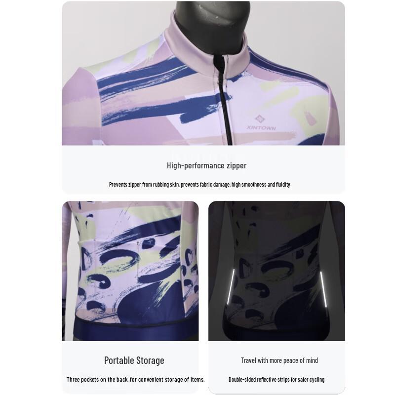 XINTOWN Women's Thermal Fleece Cycling Jersey & Set