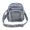 Borsa Quadrata Piccola Borsa da Donna per Cellulare Borsa a Spalla in Denim Borsa a Tracolla da Pendolare