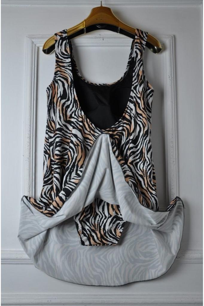 Women's Style Big Size Swimsuit Plus Size Dress Swimsuit