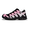 SALOMON XA PRO 3D 811 Manufacturing, Cat Paw Sweetheart Low top Outdoor Shoes Unisex Black Pink Silver 491274(Team80-S-BOX)