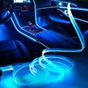 3/5M Car Interior Led Decorative Lamp EL Wiring Neon Strip For Auto DIY Flexible Ambient Light USB Party Atmosphere Diode