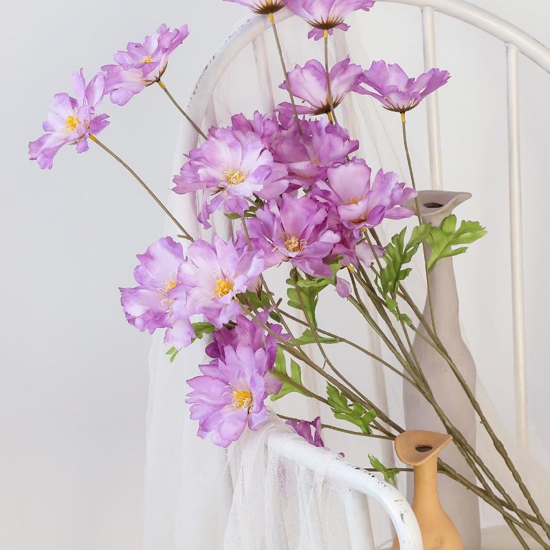 1pc Artificial Flower Stem, Valentine Day, Gift Gifts Birthday Graduation,Garden Decor,Outdoor Plant,Gardening,Fake Flowers