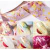 Marble Nail Foil Transfer Sticker Nail Art Stickers Tips Wraps Foil Transfer Adhesive Glitters