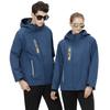 Unisex Outdoor Fleece-Lined Windproof & Rainproof Jacket