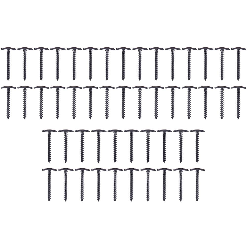 30/50Pcs Ground Nails Outdoor Camping Peg Screw Anchor Stakes Hiking Tent Pins Windproof Tent Accessories 14.5x7cm 10Pcs/Set