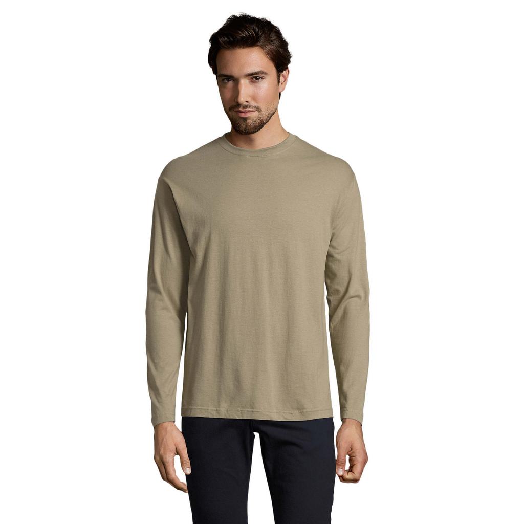 SOLS Men's Monarch Long-Sleeved T-Shirt