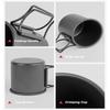 300 ml Outdoor Camping Wasser Tasse Tragbare Falten Aluminium Becher Geschirr Für Outdoor Wandern Picknick Bergsteigen