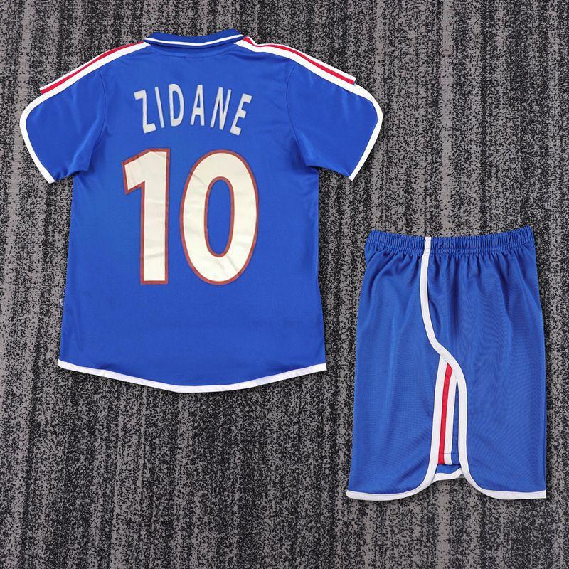 Vintage National Team Retro Football Jerseys Kids Classic Sports Training Shirts