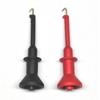 Multimeter Probe Hook 4mm Threaded Socket Smd Ic Clamp Spring Damage Test Gilding Threaded Telescopic Flexible Probe Hand Tools
