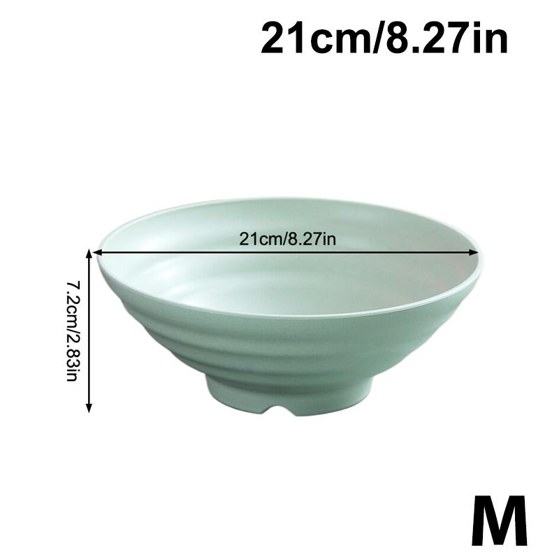 7-10inch Unbreakable Japanese Ramen Bowl Noodles Cereal Soup Salads Bowl Kitchen & Dining Tableware For Microwave And Dishwasher