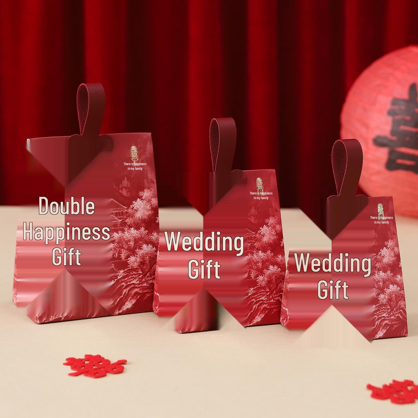 Elegant 2026 Creative Wedding Candy Gift Box Mini