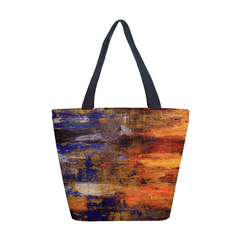 Women's Handbag No Theme Girl Shoulder Bag Printed Canvas Bag Fashion Trend Large Capacity Tote Bag