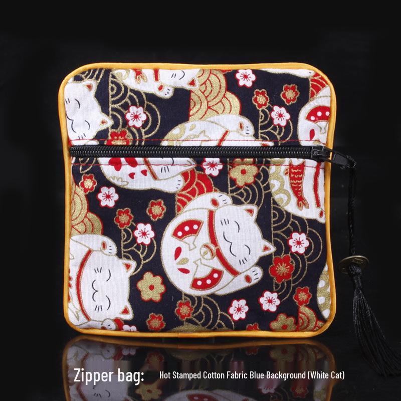 Chinese Osmanthus Embroidered Silk Brocade Sachet - Ethnic Style