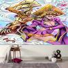 1 Stück JoJo's Bizarre Adventure1 Wandteppich, Wohnzimmer, Schlafzimmer, Büro, Party-Dekoration, Ideales festliches Geschenk