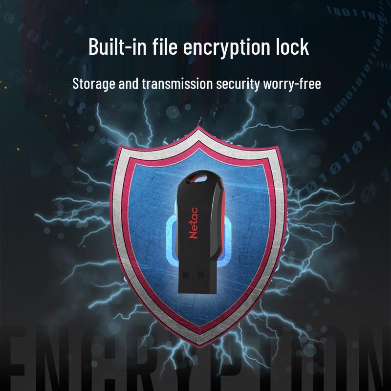 Netac USB 2.0 Encrypted Flash Drive