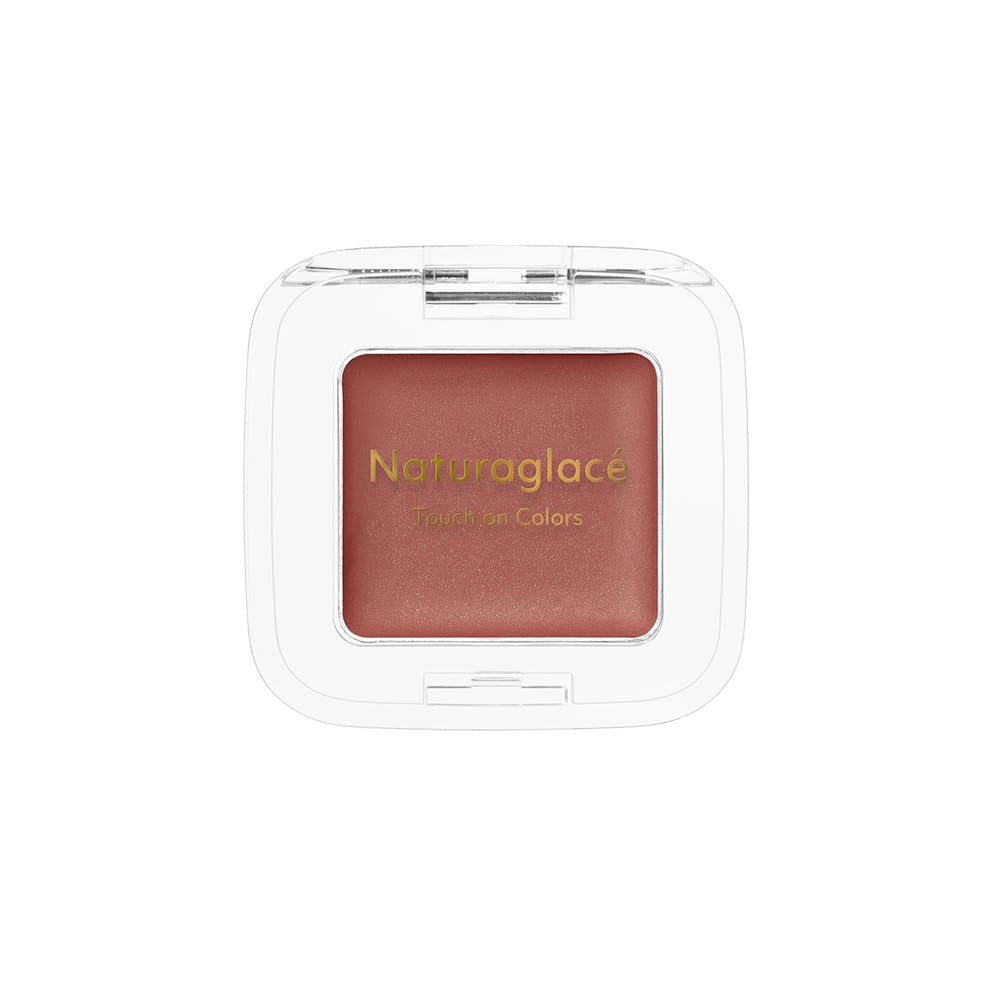 Naturaglace Touch On Colors (Eye & Face Color) 03E Playful Pink - Eye and Cheek Color - Soap-removable - Plant-derived skincare ingredients