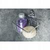 FORTE chrome bathroom shower shelf with suction cup