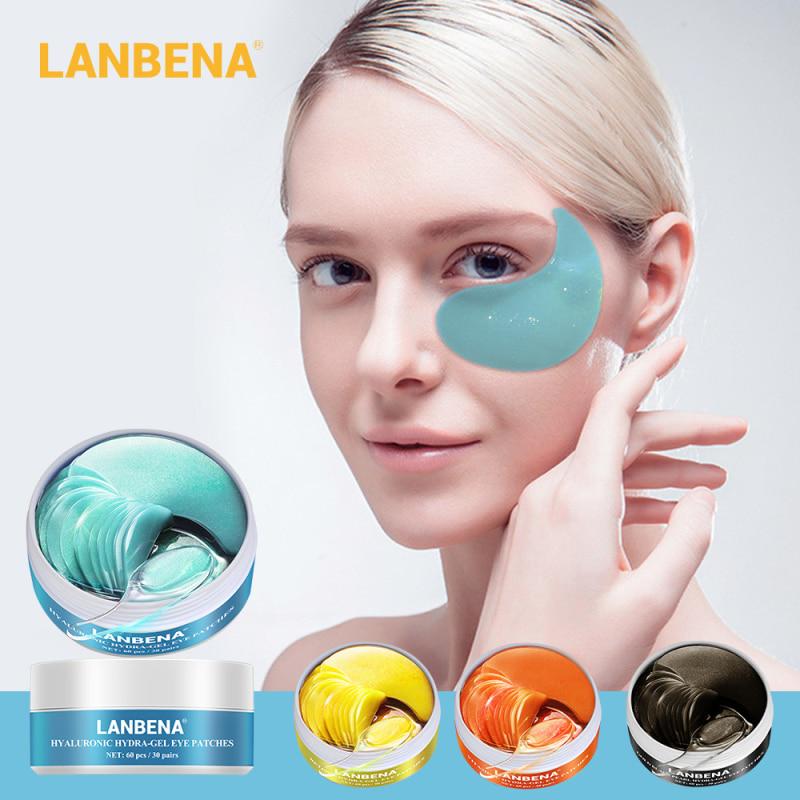 Buy 60Pcs Crystal Collagen Eye Mask Hyaluronic Acid AntiAging