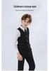 Boys' Academy Style Solid Color Vest for Formal Events and Page Boys