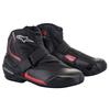 Alpinestars R V2 Motorcycle Item Number 2224521 SMX-1 Boots, Black/Red, EUR40/25.5cm,