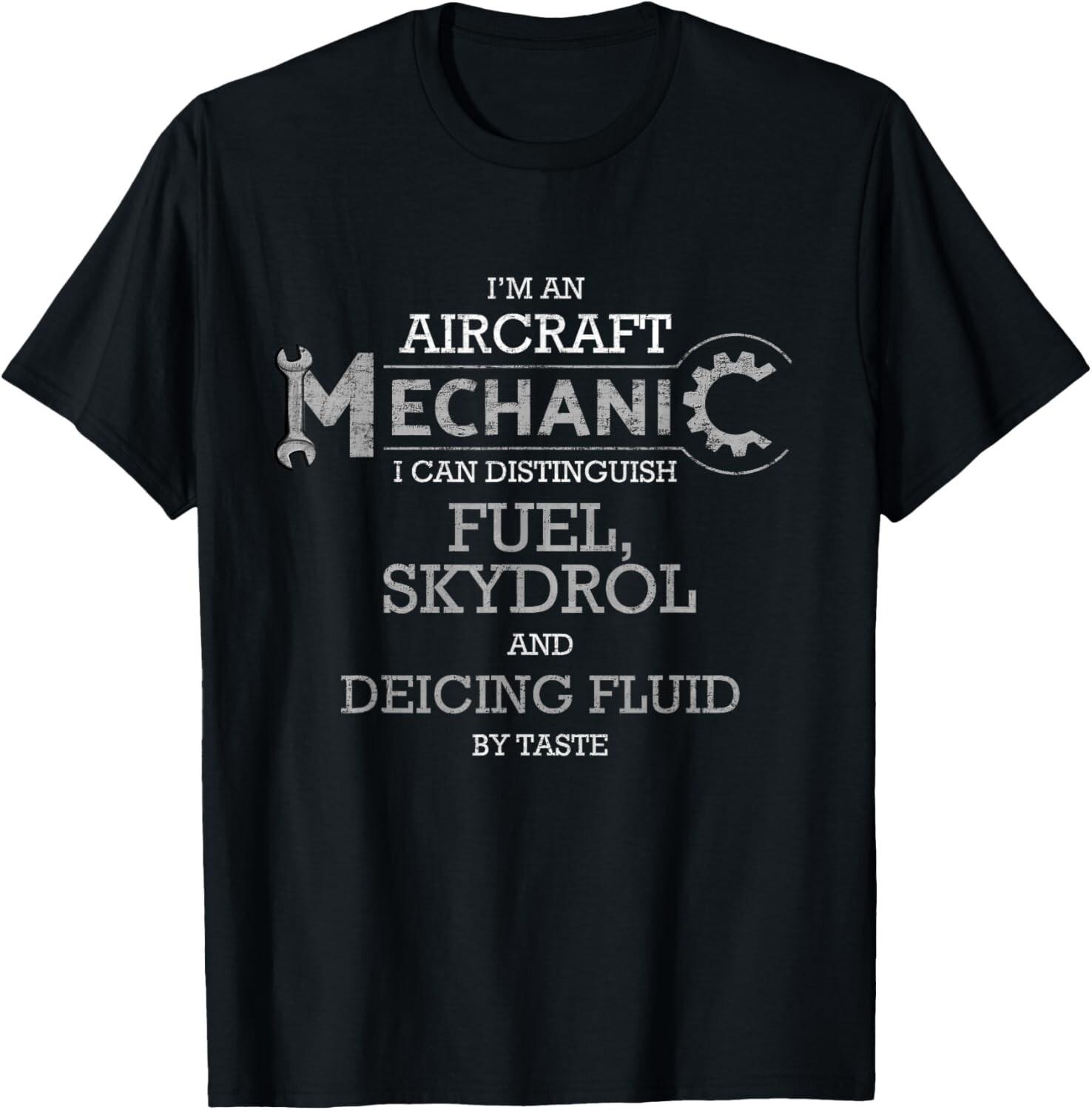 I m An Aircraft Mechanic T-Shirt Mens Womens Tees Top  Airplane Mechanic Gift Unisex T-Shirt Mens Womens Tees Top 3XL