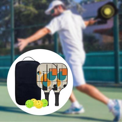 Premium Pickleball Paddles with Bag Comfort Grip Portable Rackets