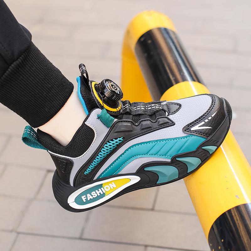 Fall/ Spring Girls Shoes Kid's Sneakers Boys' Outdoor Running Leisure Sneakers Spring Lightweight Gym Shoes Children Shoes Girls