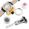 Watch Case Opener Adjustable Screw Back Remover Wrench Repair Tool Kit Part Maintenance Bottom Cover Rear Replace Battery
