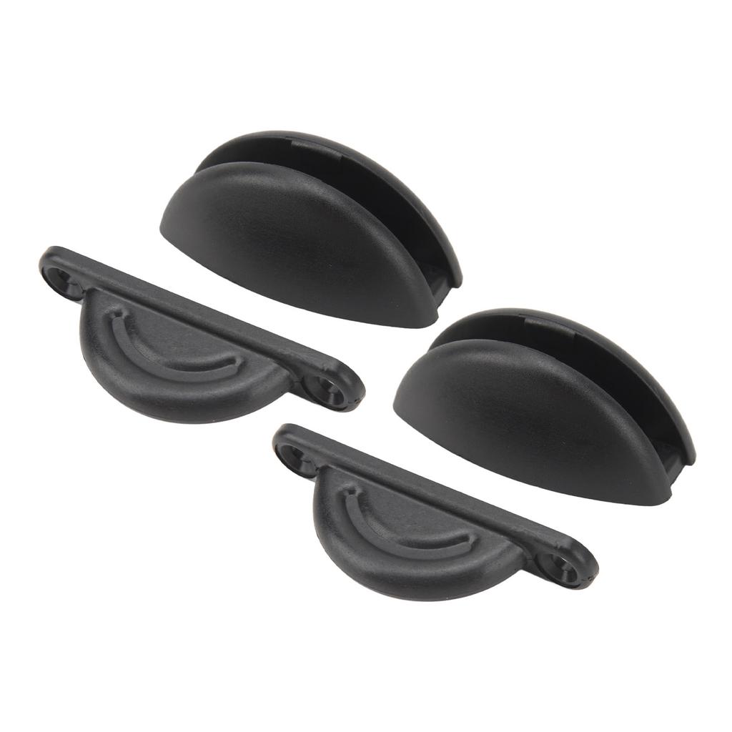 Türbefestigungsset für Wohnmobile, Wohnwagen und Reisemobile, bogenförmiger Türstopper aus Nylon, Halteklammern