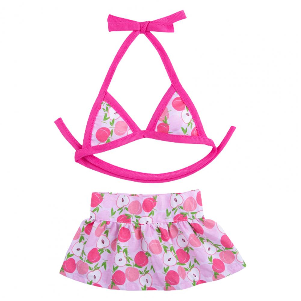 Summer Pet Bikini Set for Small Dogs - Comfortable Clear Printing Dog Bikini with Fastener Tape Ins Themed Design XS-L Sizes (Light Pink,XS(old)) светло-розовый