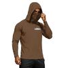 Men's Summer Hawaiian Print Quick Dry Long Sleeve T Shirt UPF50 Plus Sun Protection Fitness Sports Hoodie Lightweight Breathable