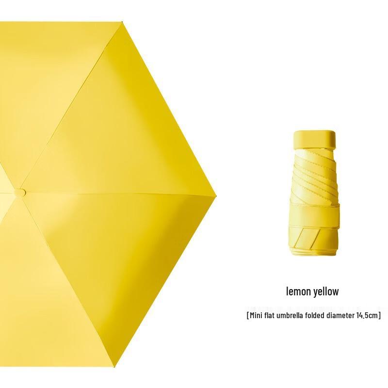 Nanqiao Portable UV Protection 6-Fold Travel Umbrella