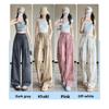 Narrow-fit Tie-dye Wide-leg Pants for Women, 2026 New Model, Ice Silk Cotton-linen Casual Summer Thin Tencel Linen Yamamoto Pants