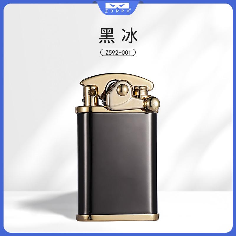 2026 New ZORRO Rocker Series Special-shaped Kerosine Lighter, Creative and Personalized Collection Men's Gift