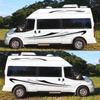 Personalisierte Camper Seitenstreifen Aufkleber Einfach anzubringen Vinyl Aufkleber Dekorativ für Anhänger Wohnmobil