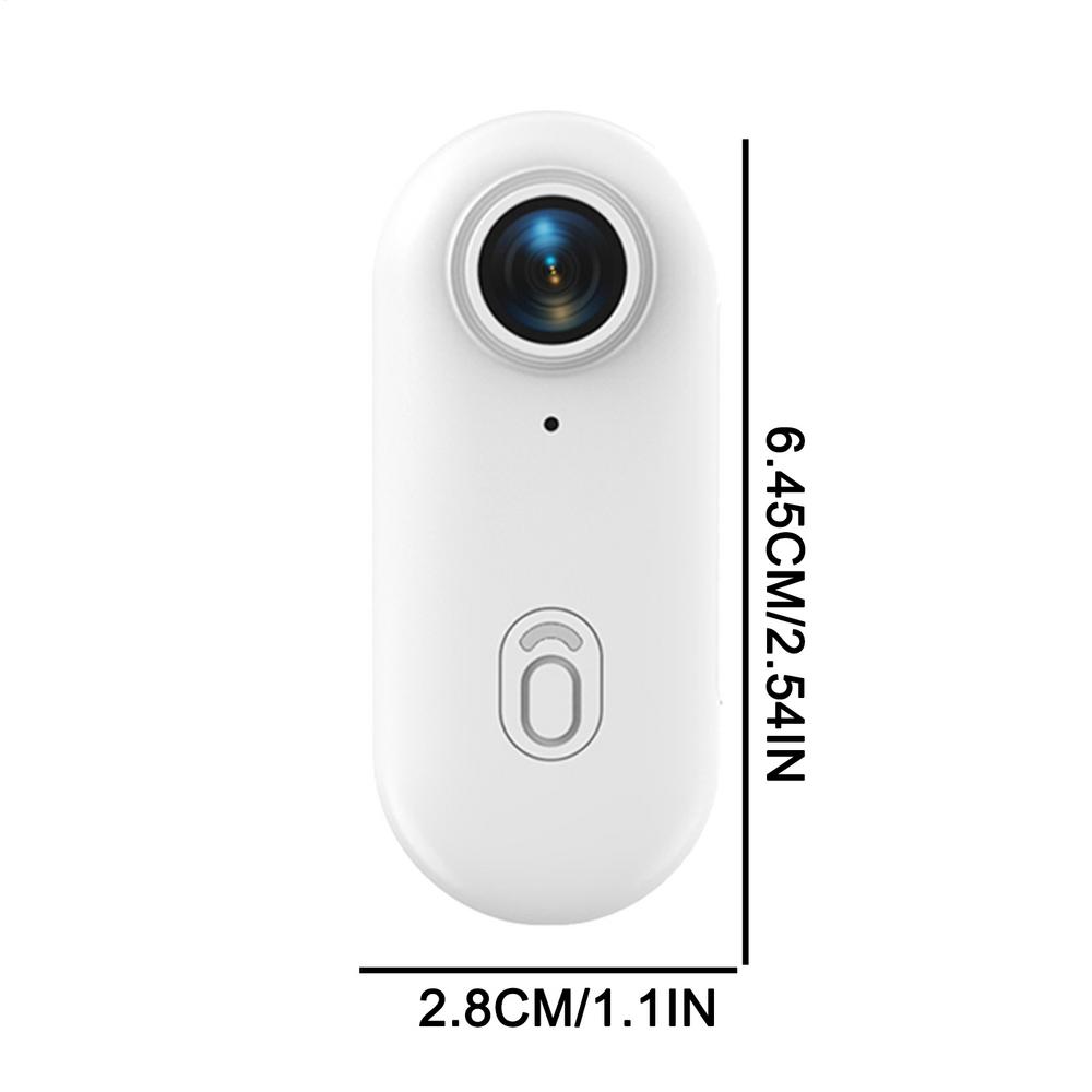 Thumb Camera Portable Action Camera Wearable Vlogging Device 170 Degree Wide Angle 1080P Waterproof Compact Cam for Sports