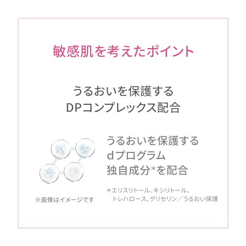 d program Moist Care Trial Set MB Lotion Sensitive Skin/Moisturizing/Dry/Rough Skin Prevention/Acne Prevention/Travel 7-day Trial Size (Lot
