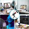 Condenser Microphone USB Wired For PC Laptop Computer Professional Gaming Accessories Kit Gamer Sound Live Streaming Podcast RGB