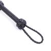 Adult Leather Flirting and Domination Whip - Cowhide and Horsewhip Restraint Toy