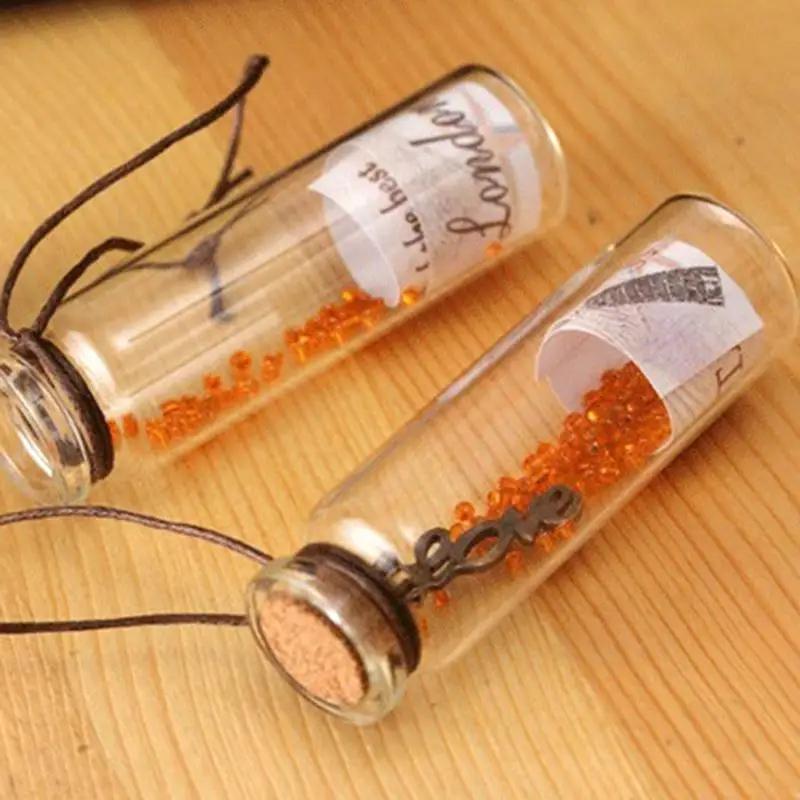 

1 шт. Винтажная бутылка желаний с пробкой, бутылка для дрифта, случайная креативная новая бутылка