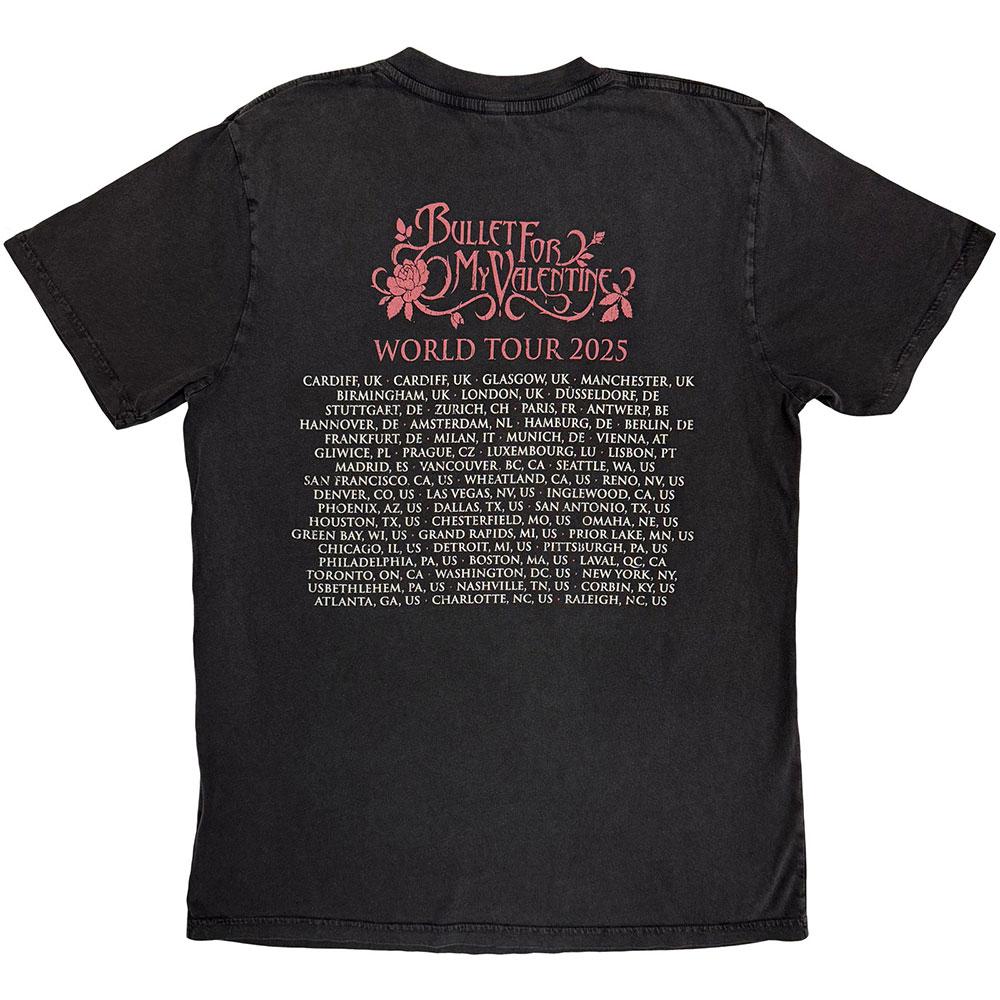 Bullet For My Valentine Unisex Adult Tears DonÂ´t Fall Back Print T-Shirt