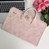 Pink Laptop Protective Case Handbag for Daily Commute