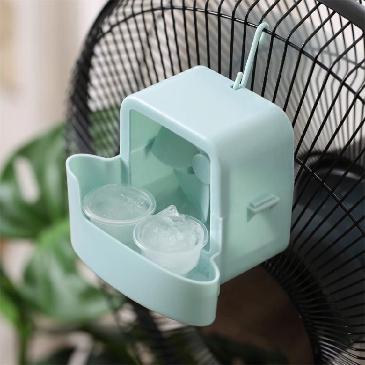 Flexible Adjustable Fan Cooling Unit Add Ice Cubes Plastic Texture for Quick Breeze in Home Office Outdoor Areas
