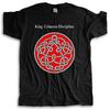 Letní tričko Unisex značka tričko King Crimson Unisexs Discipline Černé tričko Černé letní UnisexS Tričko bavlněné tričko pro kluky